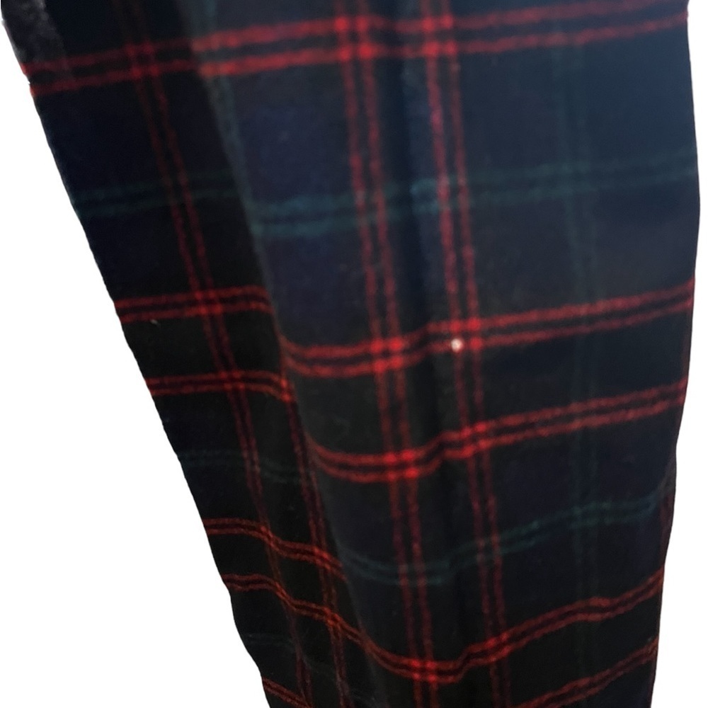 Pendleton Thin 100% Wool Red Authentic Tartan Pla… - image 4